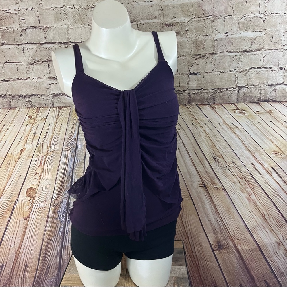 Arden B top purple cami size small
